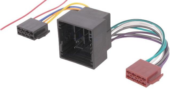 Citroen C4 | Peugeot 3008 | ISO cable | adapter plug for car radio