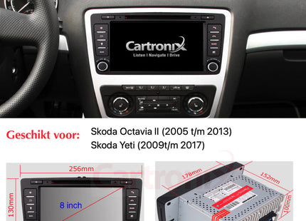 Skoda Octavia & Yeti CarPlay | Android 12 | Bluetooth | WI-FI