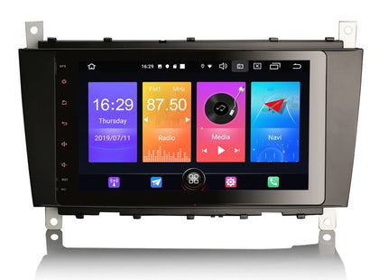 Autoradio voor Mercedes C-Klasse CLC CLK | Android 11 | W203 | W209