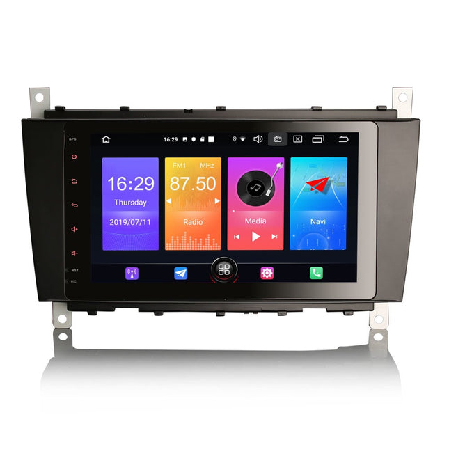 Autoradio voor Mercedes C-Klasse CLC CLK | Android 11 | W203 | W209