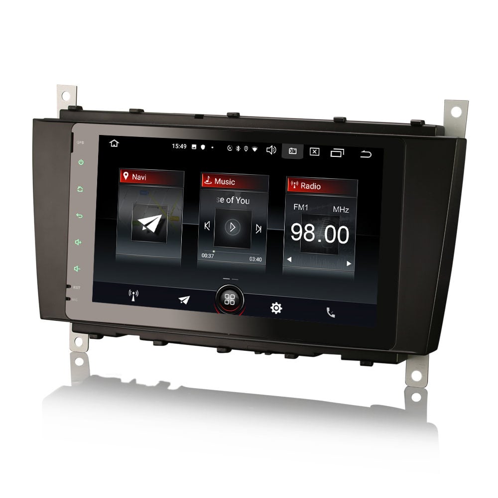 Autoradio voor Mercedes C-Klasse CLC CLK | Android 11 | W203 | W209