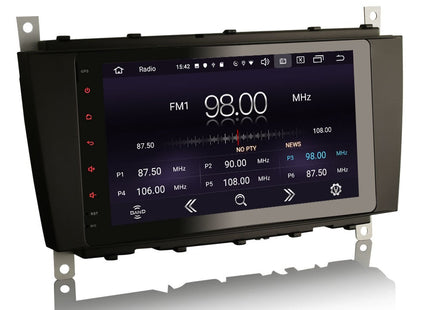 Autoradio voor Mercedes C-Klasse CLC CLK | Android 11 | W203 | W209