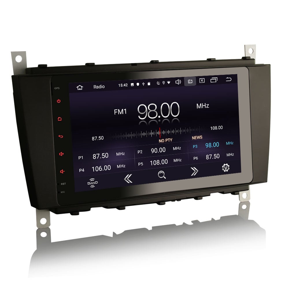 Autoradio voor Mercedes C-Klasse CLC CLK | Android 11 | W203 | W209