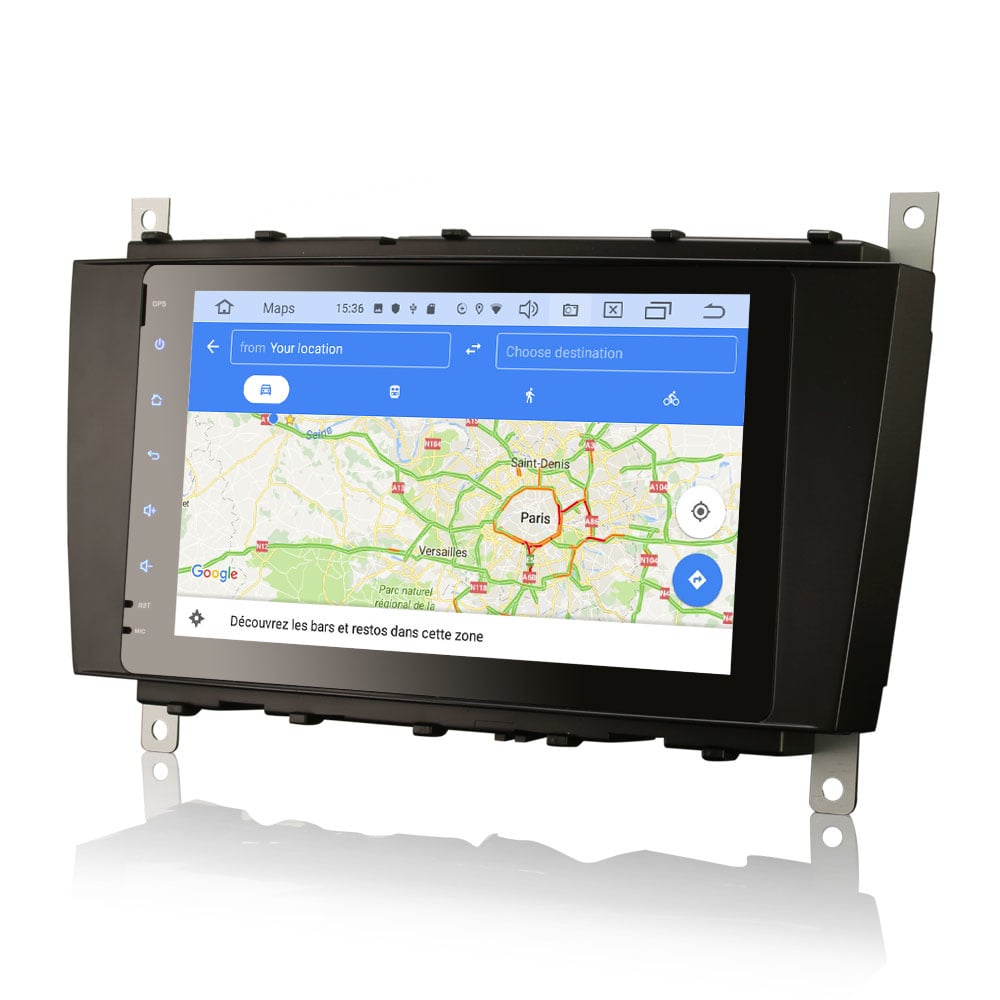 Autoradio voor Mercedes C-Klasse CLC CLK | Android 11 | W203 | W209