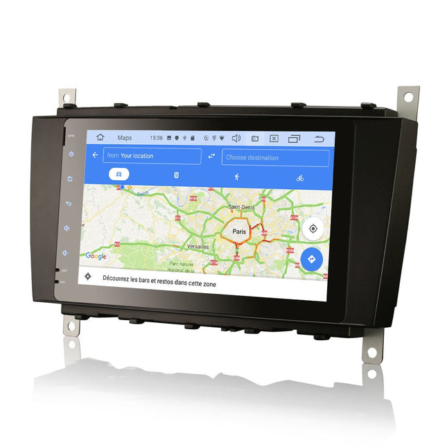 Autoradio voor Mercedes C-Klasse CLC CLK | Android 11 | W203 | W209
