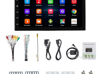 Dubbel din autoradio | Android 11 | Navigatie | Bluetooth