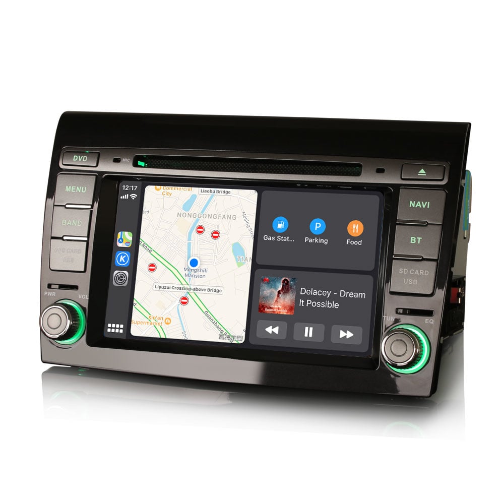 Fiat Bravo autoradio Android 13 | CarPlay | Android Auto