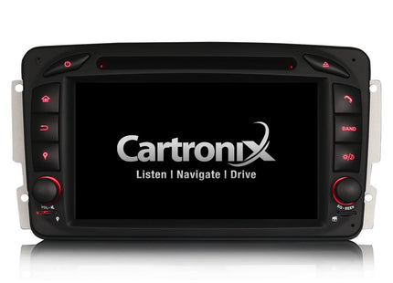 Mercedes C CLK A SLK R170 Klasse CarPlay navigatie | Android 13 | Android Auto