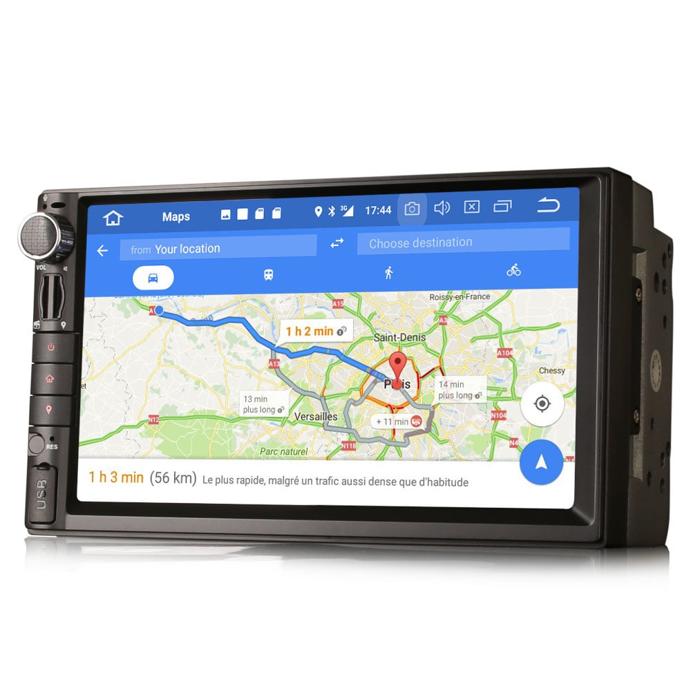 Dubbel-din autoradio | CarPlay | 4GB/64GB | Android Auto