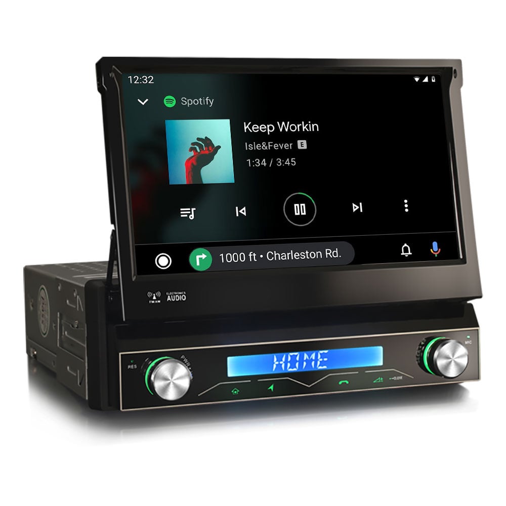 1 din carplay folding screen | Android Auto | Android 13 | Cartronix