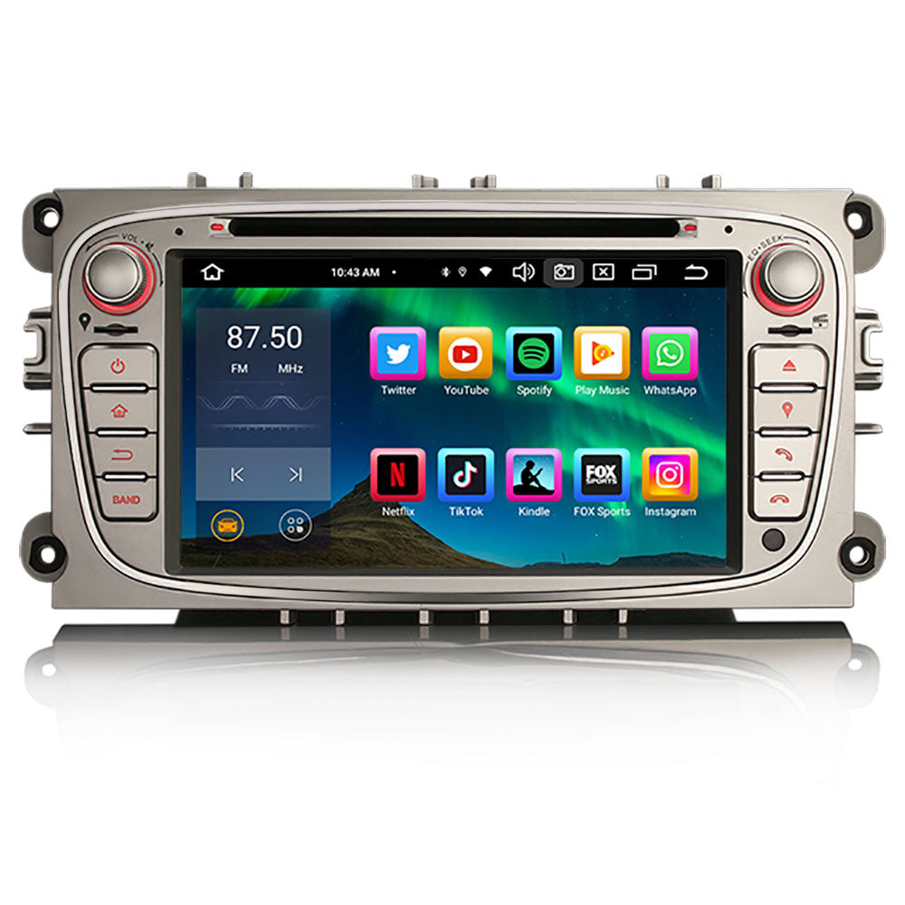 Ford Android 13 CarPlay | Android Auto | Mondeo Focus Galaxy S-Max