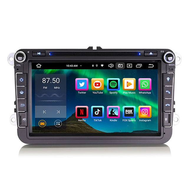 CarPlay Android 12 para Volkswagen Golf 6 | 2009 a 2012 | 4GB | 8 PULGADAS | coche android