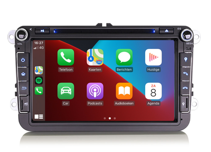 CarPlay Android 13 voor Volkswagen | 4GB | 8 INCH | Android auto