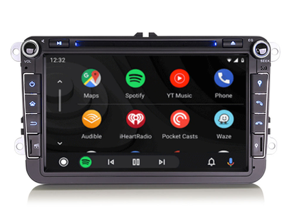 CarPlay Android 12 para Volkswagen Golf 6 | 2009 a 2012 | 4GB | 8 PULGADAS | coche android