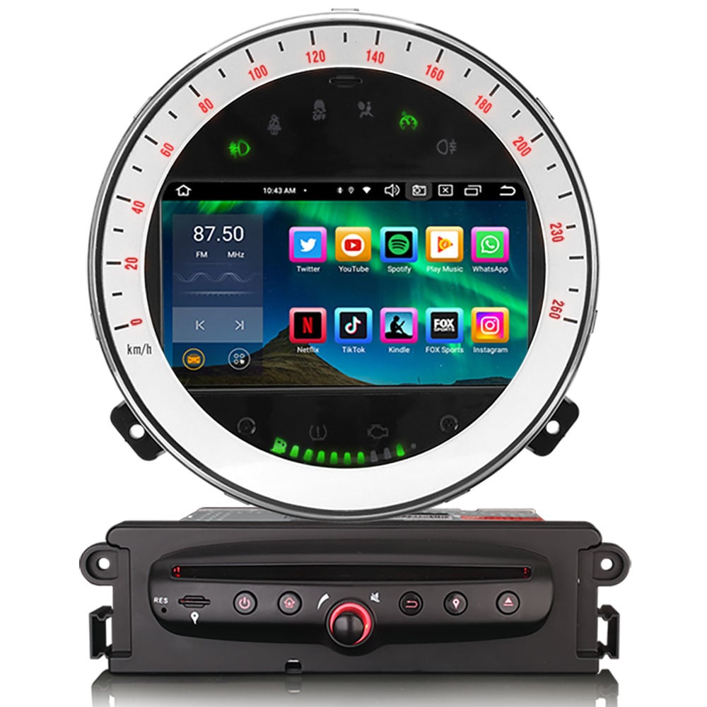 Mini Cooper CarPlay Autoradio | 2006 t/m 2013 | Android Auto