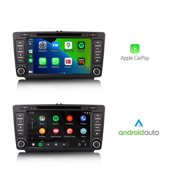 Skoda Octavia & Yeti CarPlay | Android 12 | Bluetooth | WI-FI
