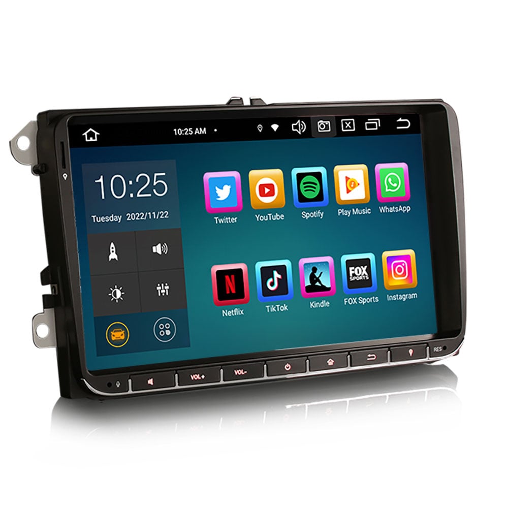CarPlay voor Skoda | Android auto | Android 12 autoradio