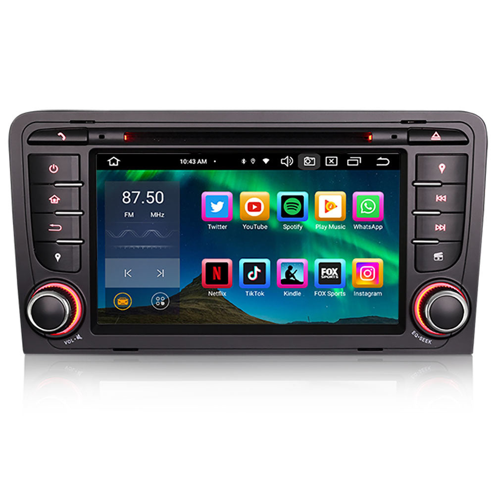 CarPlay Audi A3/S3/RS3 | Androide 13 | Android Auto