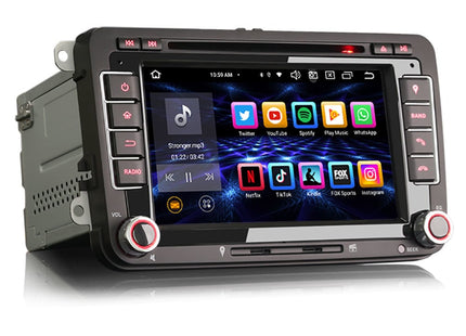 CarPlay voor Volkswagen Transporter T5 T6| 2010 t/m 2019 |Android auto | Android 12 autoradio