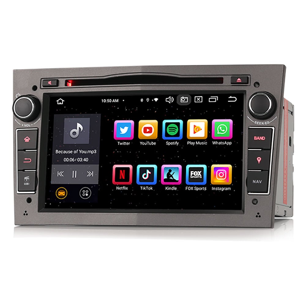 CarPlay Opel autoradio | Android auto | 4GB 8-core | Grijs