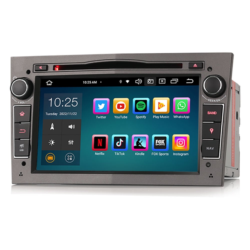 CarPlay Opel autoradio | Android auto | 4GB 8-core | Grijs