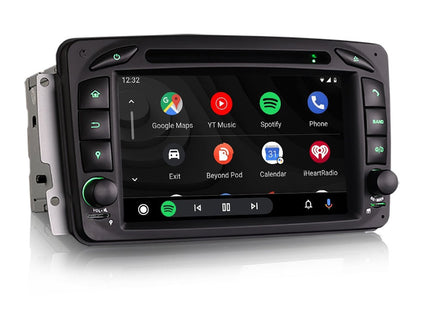 Mercedes C CLK A SLK R170 Klasse CarPlay navigatie | Android 13 | Android Auto