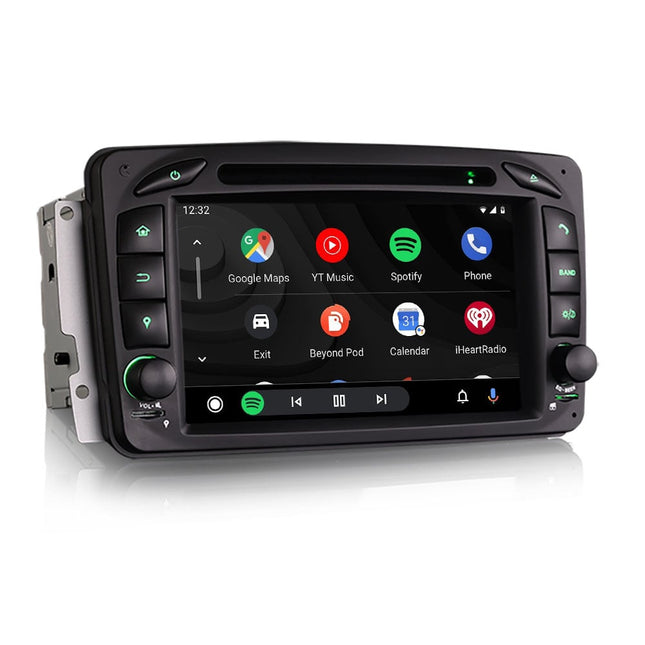 Mercedes C CLK A SLK R170 Klasse CarPlay navigatie | Android 13 | Android Auto