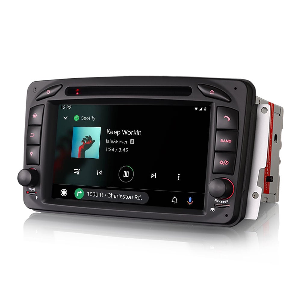 Mercedes G-Klasse | Android 13 | Autoradio | 2001 t/m 2006 | CarPlay & Android Auto