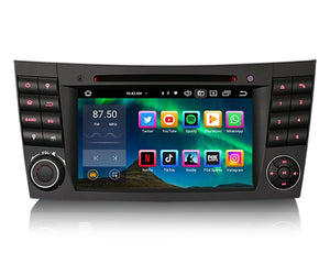 Collection image for: Mercedes E-Klasse 2003 t/m 2008 Autoradio met CarPlay & Android Auto