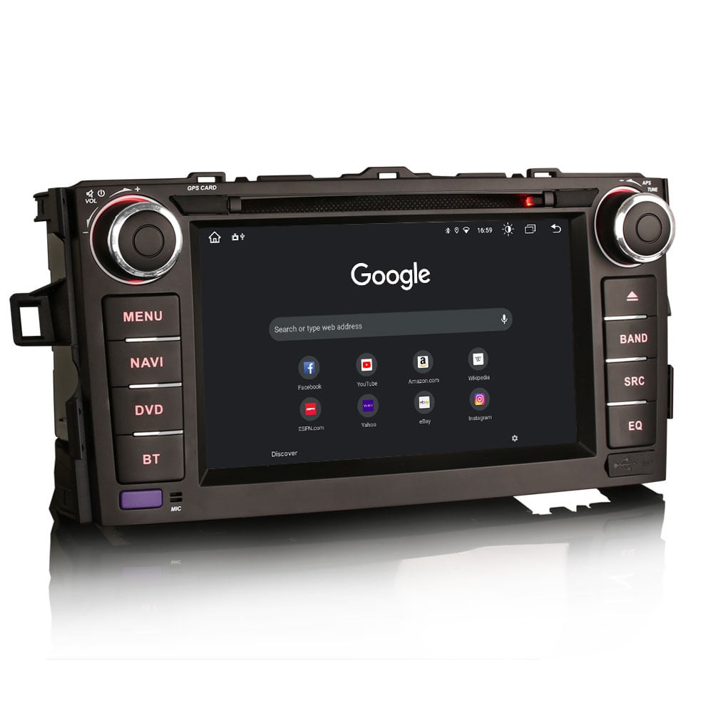 Toyota Auris Autoradio | EU Navgatie &  CarPlay | Android 13
