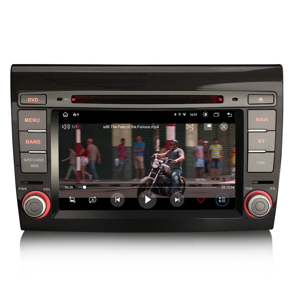Fiat Bravo autoradio Android 13 | CarPlay | Android Auto