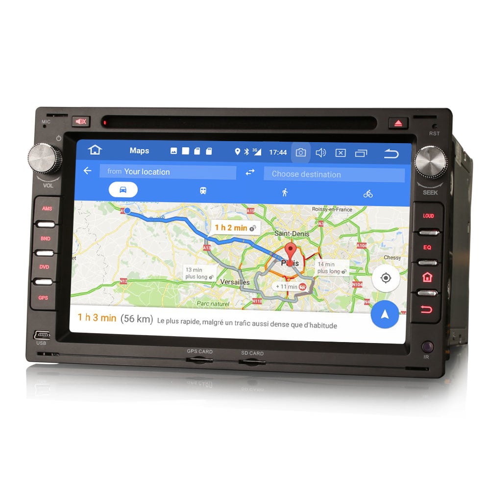 Radio para coche Volkswagen Android 11 | Peugeot 307 | Ford Galaxy CarPlay