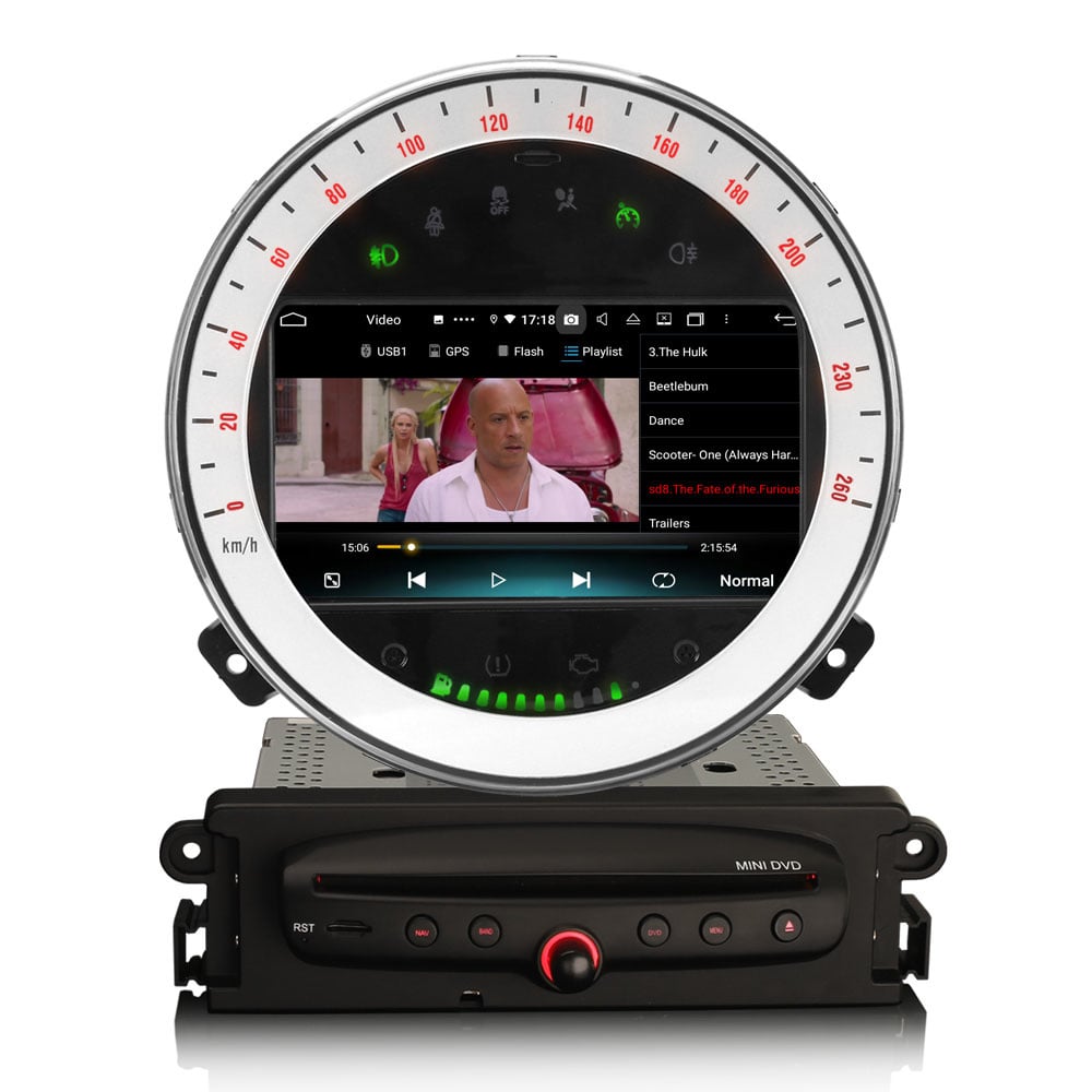 Mini Cooper CarPlay Autoradio | 2006 t/m 2013 | Android Auto