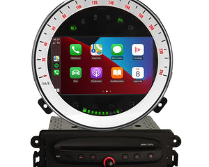 Collection image for: Mini Cooper 3 deurs 2008 t/m 2013 Autoradio met CarPlay & Android Auto