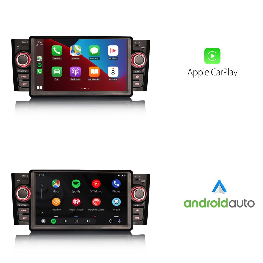 Fiat Punto 2005 – 2009 Android 13 | Android Auto | Carplay