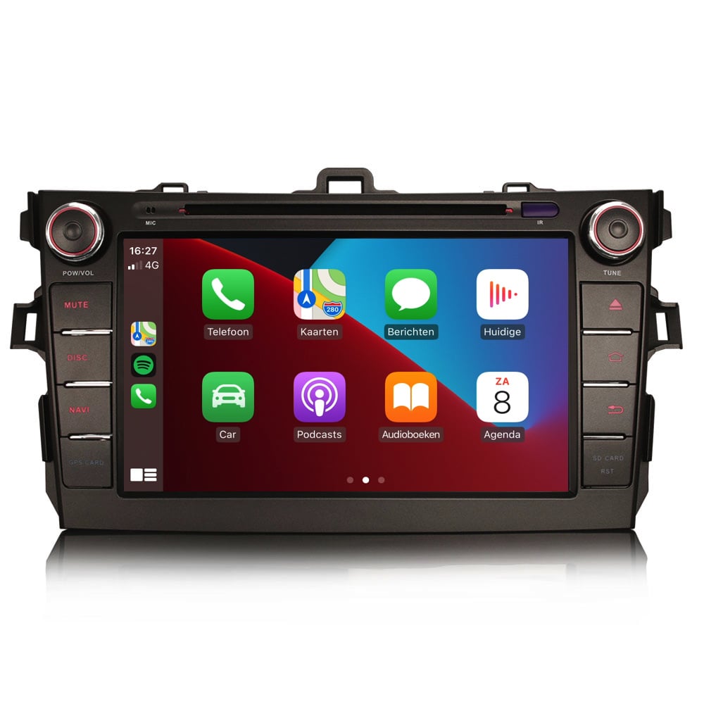 Toyota Corolla CarPlay | Android 12 | DSP | Android Auto