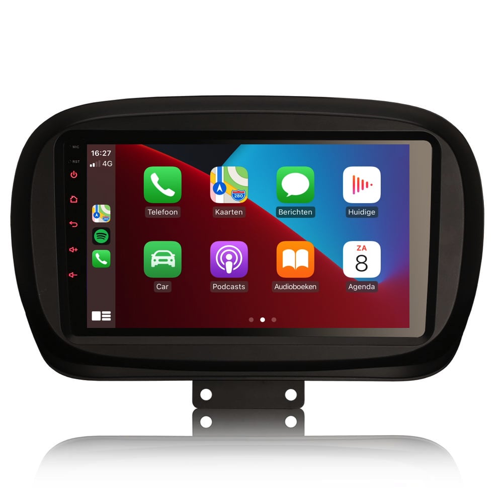 Fiat 500X CarPlay | DSP | 2015 t/m 2021 | Android Auto