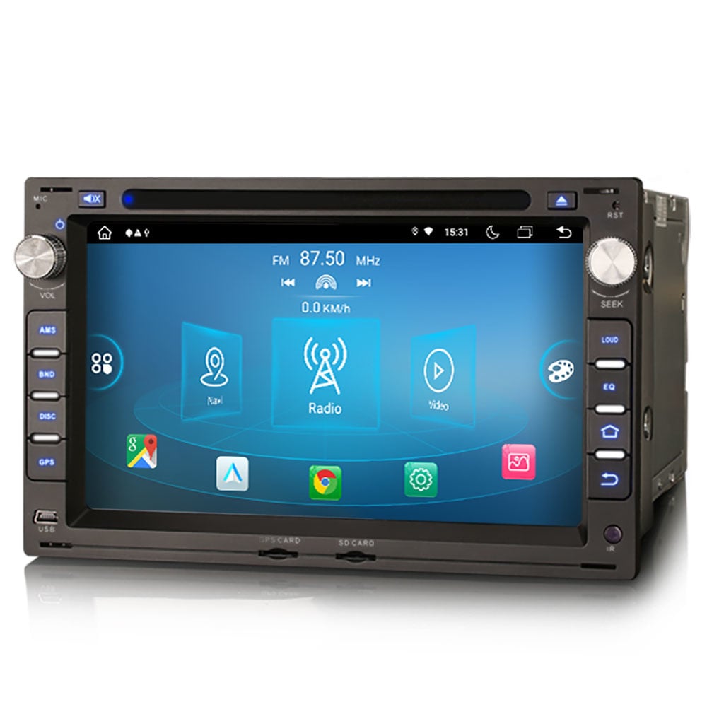 Radio para coche Volkswagen Android 11 | Peugeot 307 | Ford Galaxy CarPlay