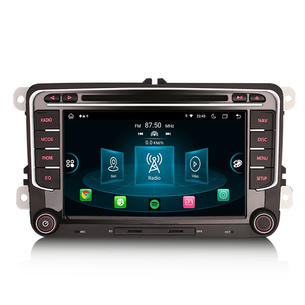 CarPlay Volkswagen Transporter y Multivan T6 | radio de coche | Android automático | 4GB 8 núcleos
