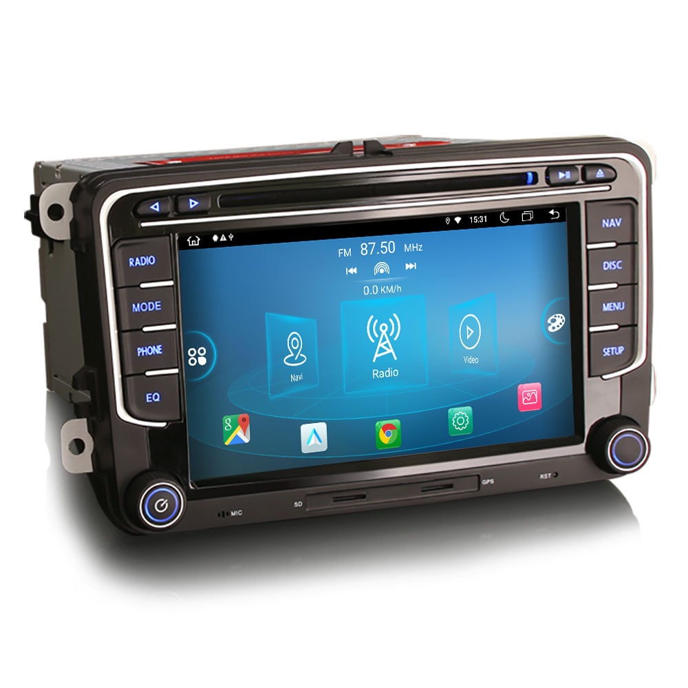 Radio para coche CarPlay Skoda | Android automático | 4GB 8 núcleos