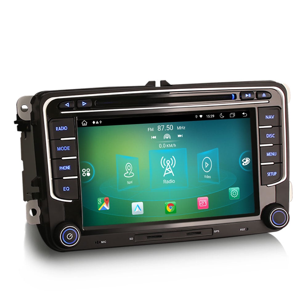 CarPlay Volkswagen Transporter y Multivan T6 | radio de coche | Android automático | 4GB 8 núcleos