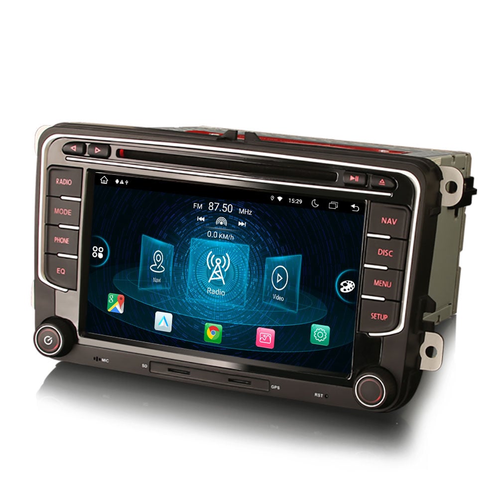 Radio para coche CarPlay Skoda | Android automático | 4GB 8 núcleos