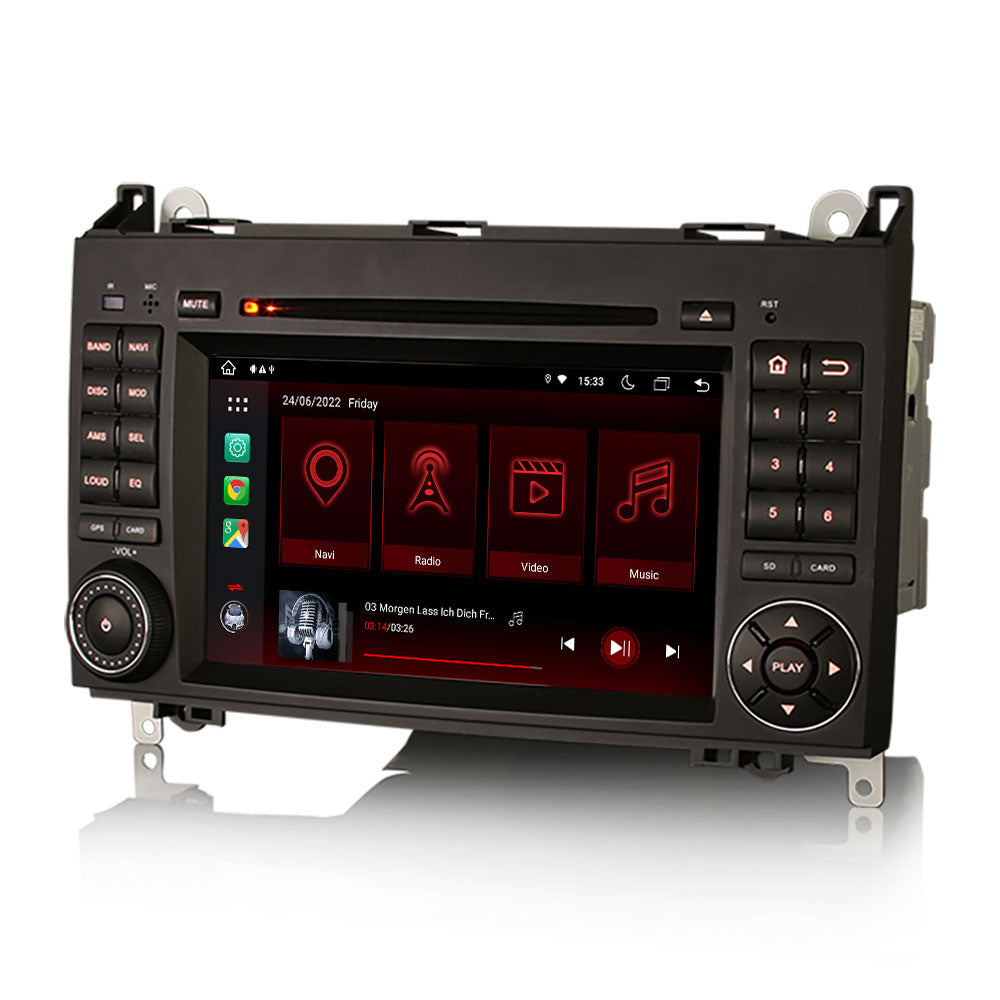 Mercedes Autoradio | Android 13 | CarPlay | A B Klasse Sprinter
