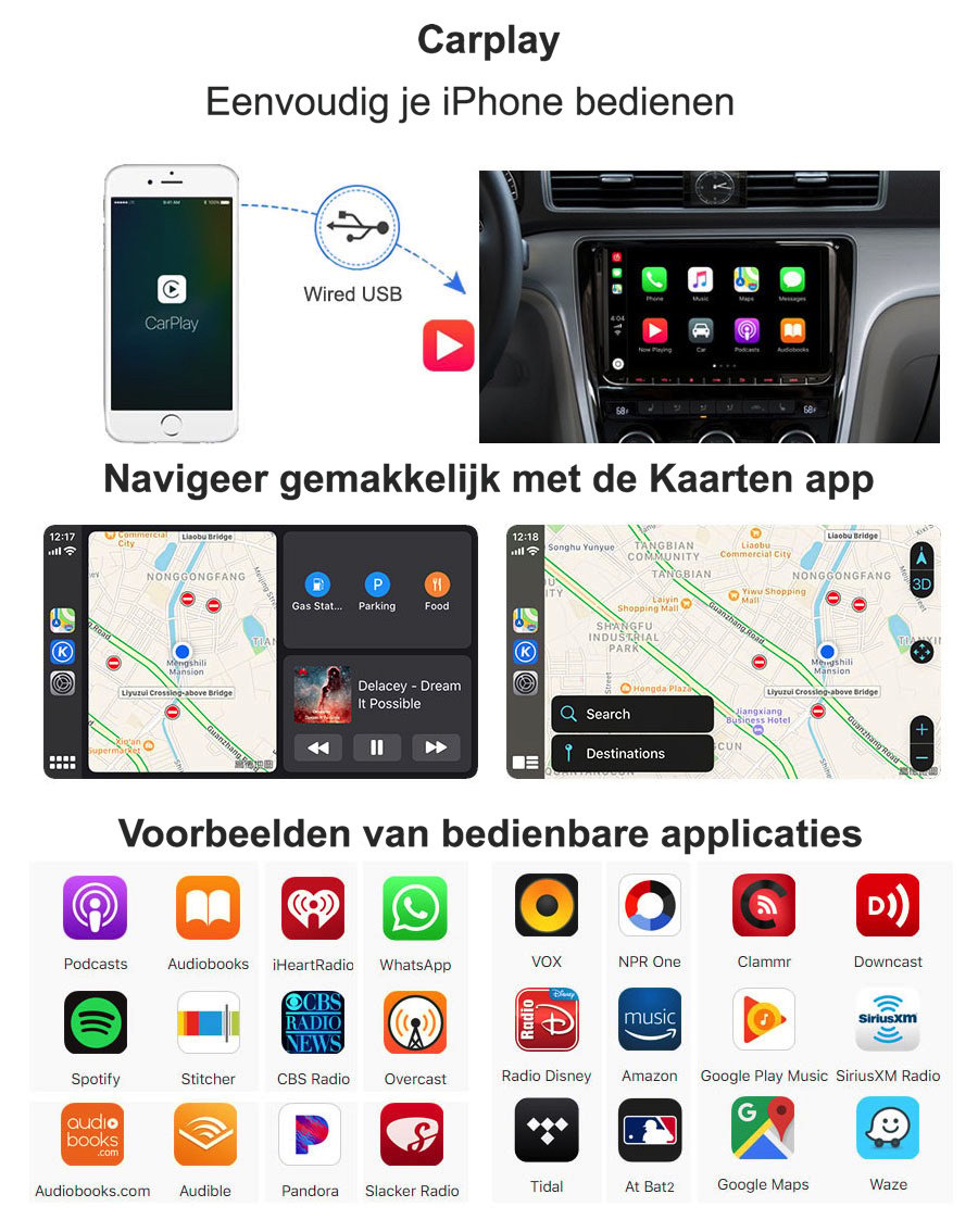 Cartronix CTX-2233 | CarPlay dongle | Android car