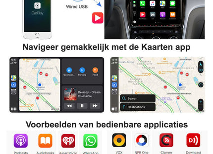 Carlinkit wired CarPlay dongle voor android autoradio | Android auto
