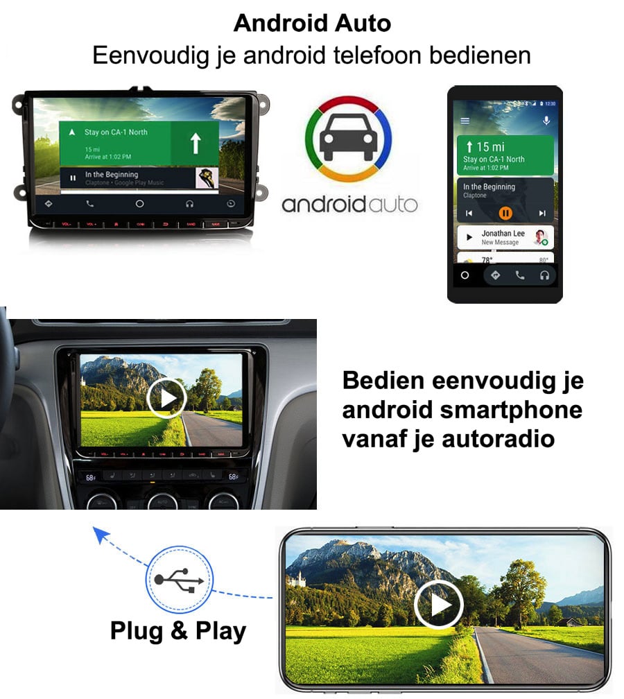 Clé Carlinkit filaire CarPlay pour autoradio Android | Voiture Android