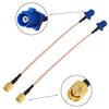 GPS verloopkabel adapter | Fakra (m) naar sma (m)