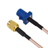 GPS verloopkabel adapter | Fakra (m) naar sma (m)