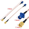 GPS verloopkabel adapter | Fakra (m) naar sma (m)
