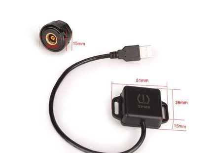 Bandenspanning sensor | 4 Sensoren | TPMS | Android autoradio